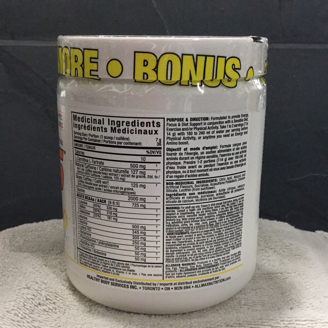 Allmax Amino Cuts- Pina Colada- 36 Servings