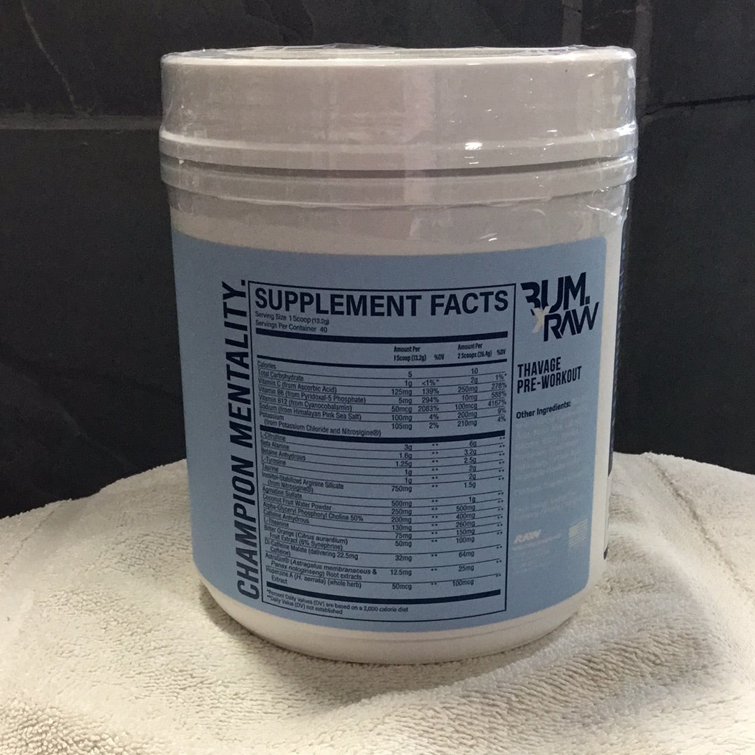 Bum Energy - Pre Workout 4 Peat