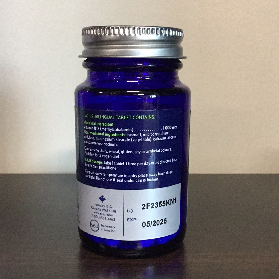 Sisu- Vitamin B12- 90 Tablets