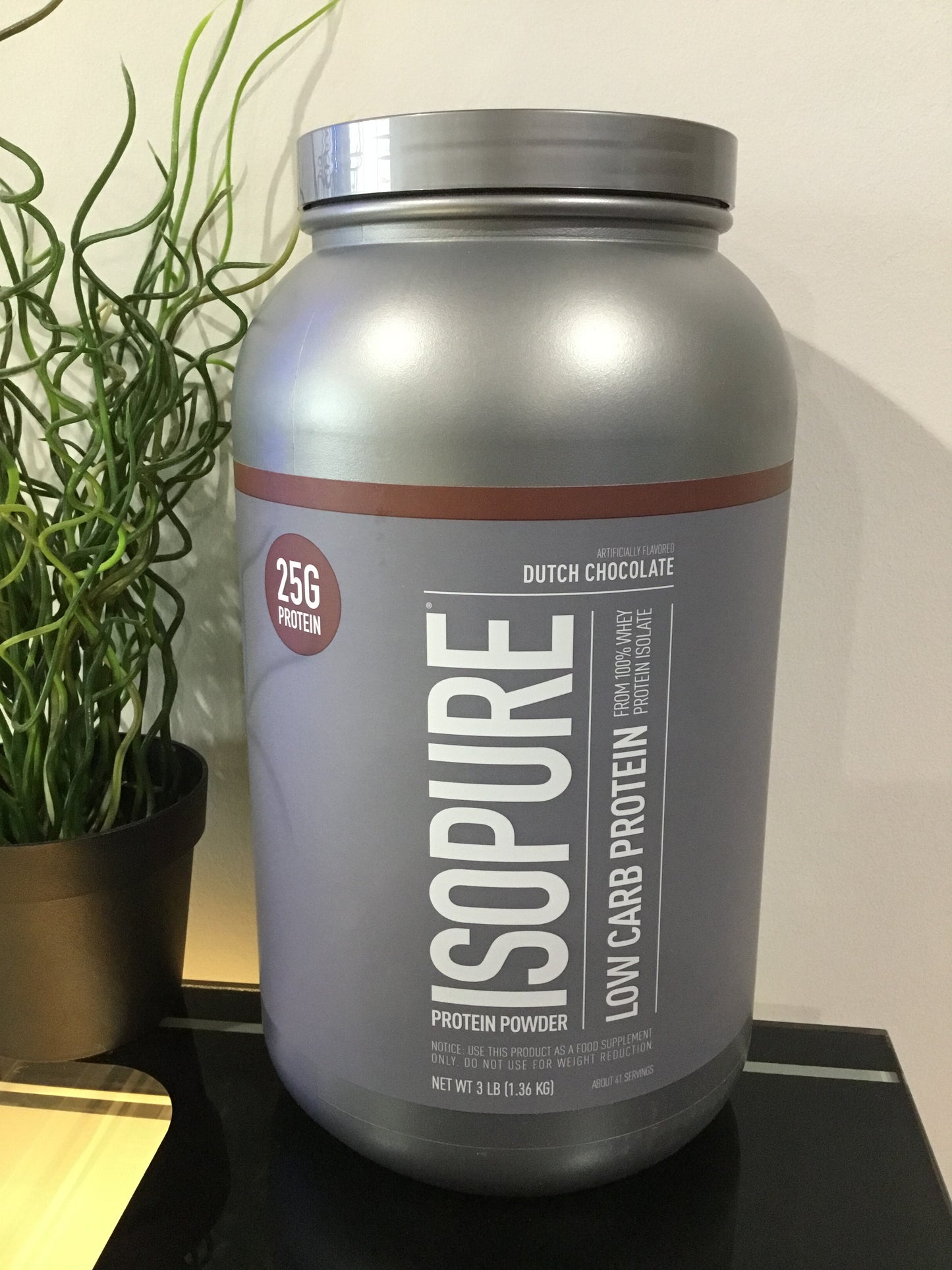 Isopure Protein- Dutch Chocolate