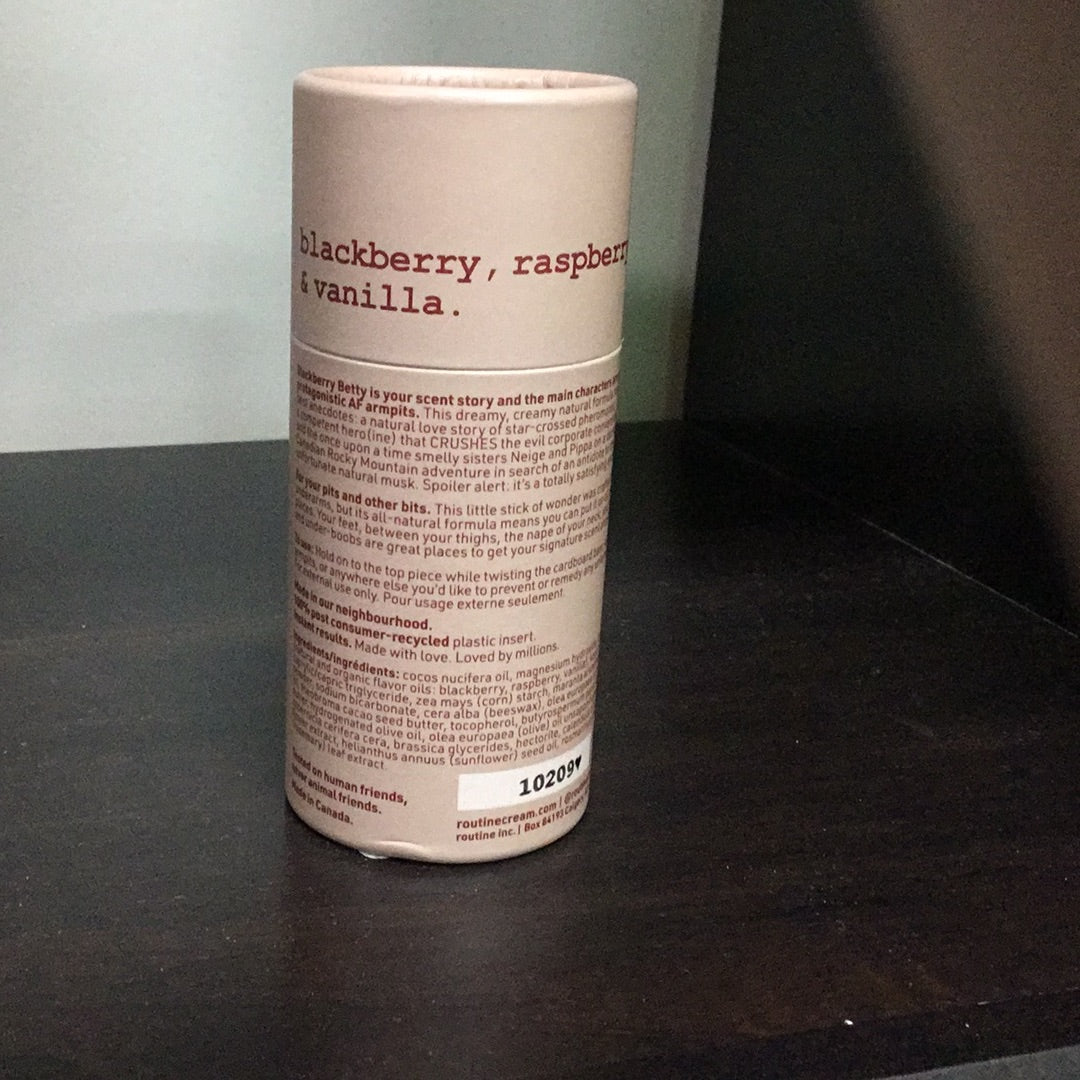 Routine- BlackBerry Betty Stick