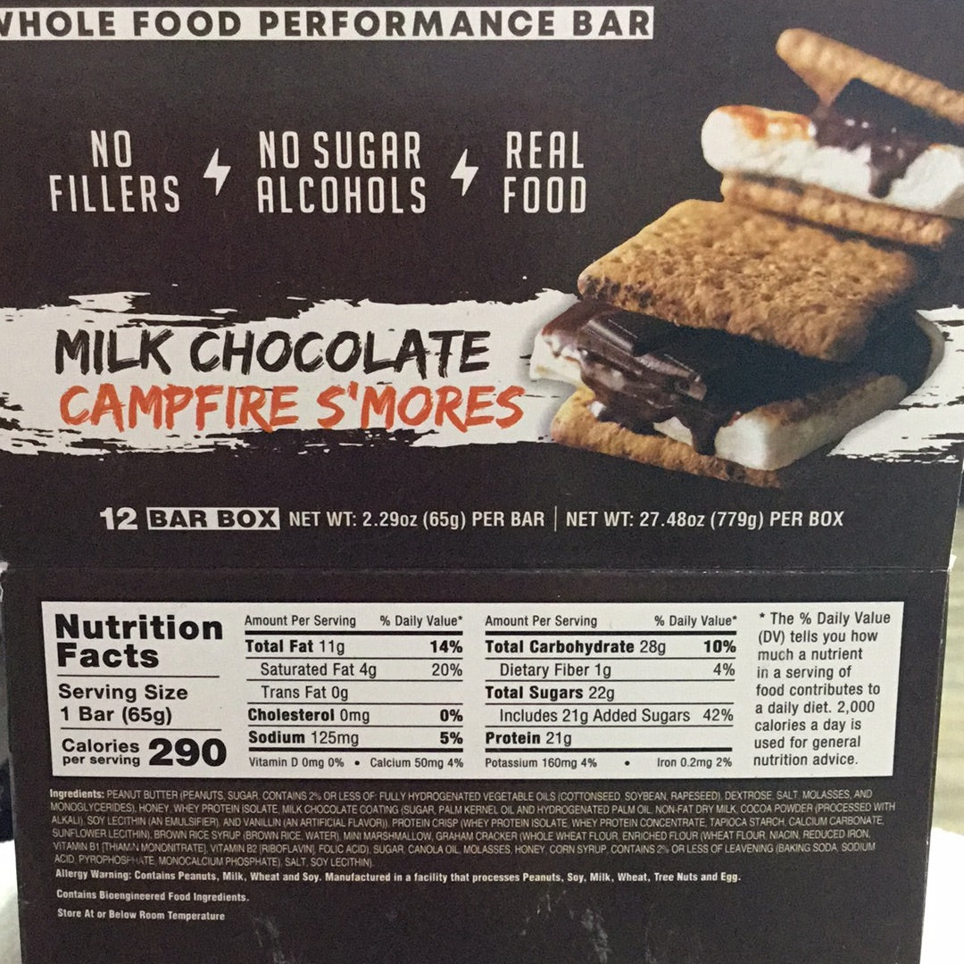 Anabar- Milk Chocolate Campfire S’mores- 21g Protein