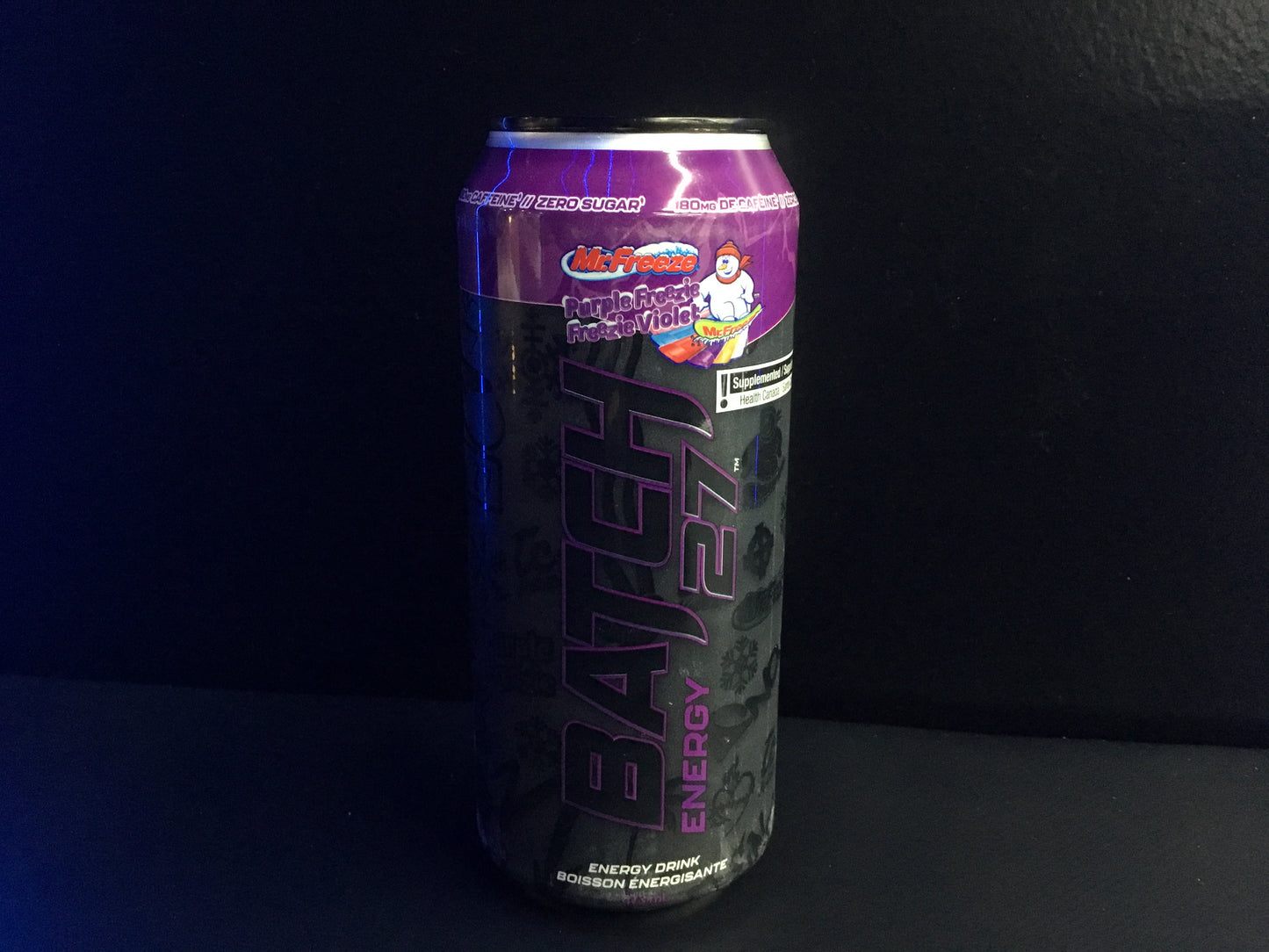 Batch 27 Purple Freeze- 180 mg caffeine