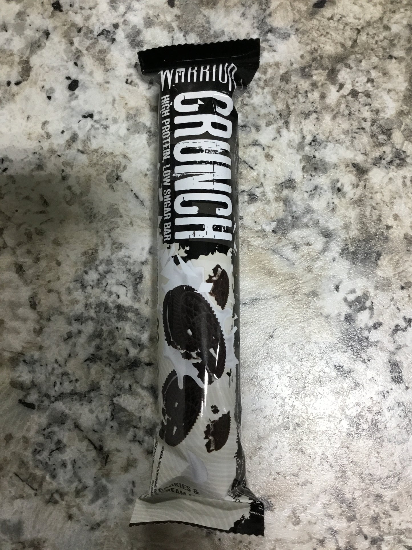 Warrior Crunch- cookies and cream