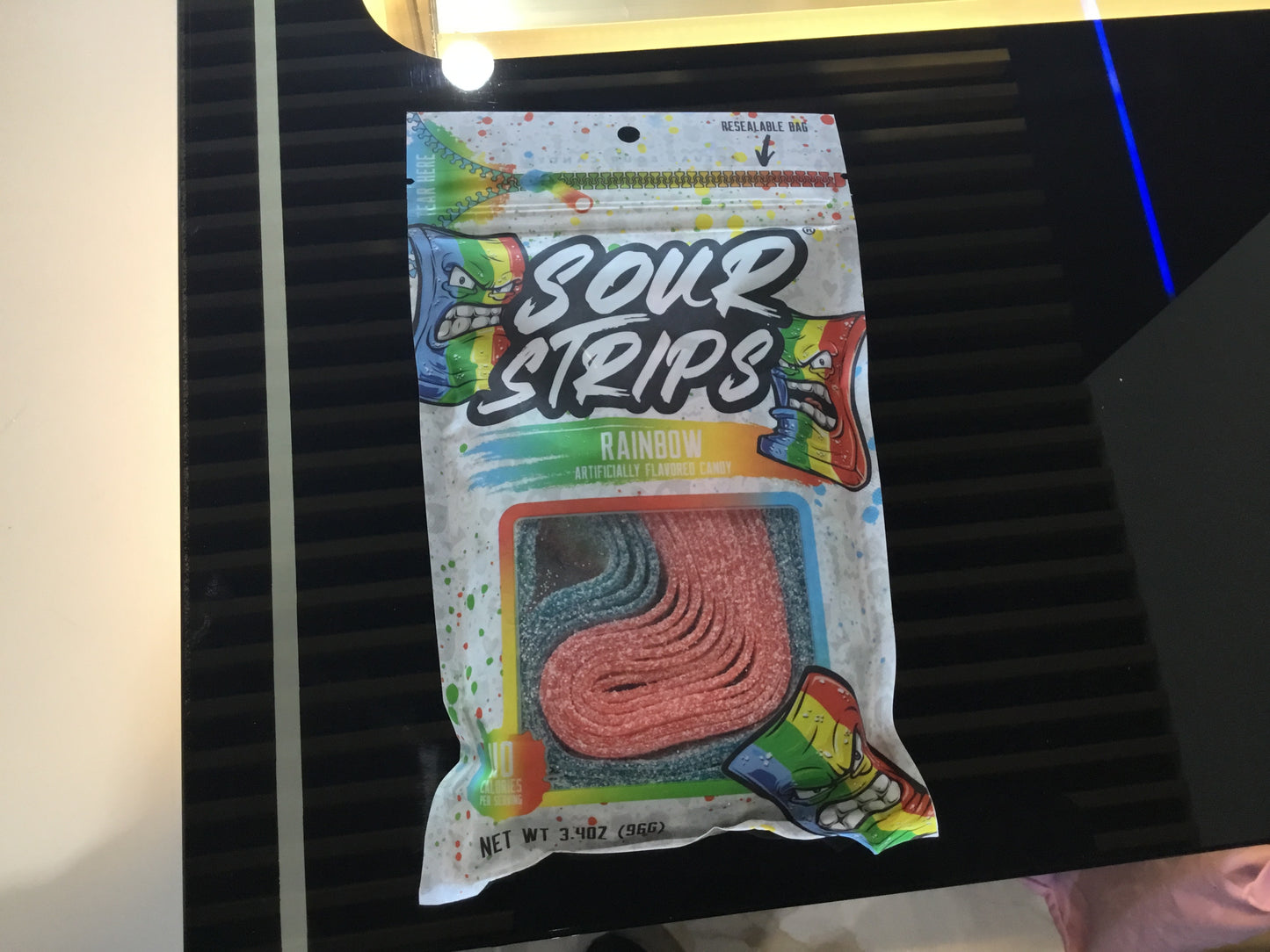 Rainbow sour strips