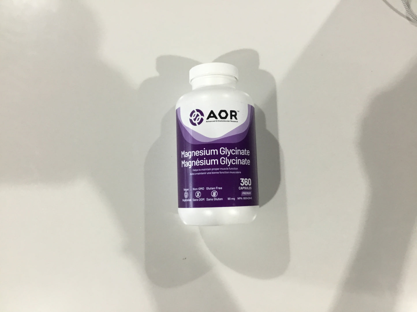 AOR Magnesium glycinate 360 caps