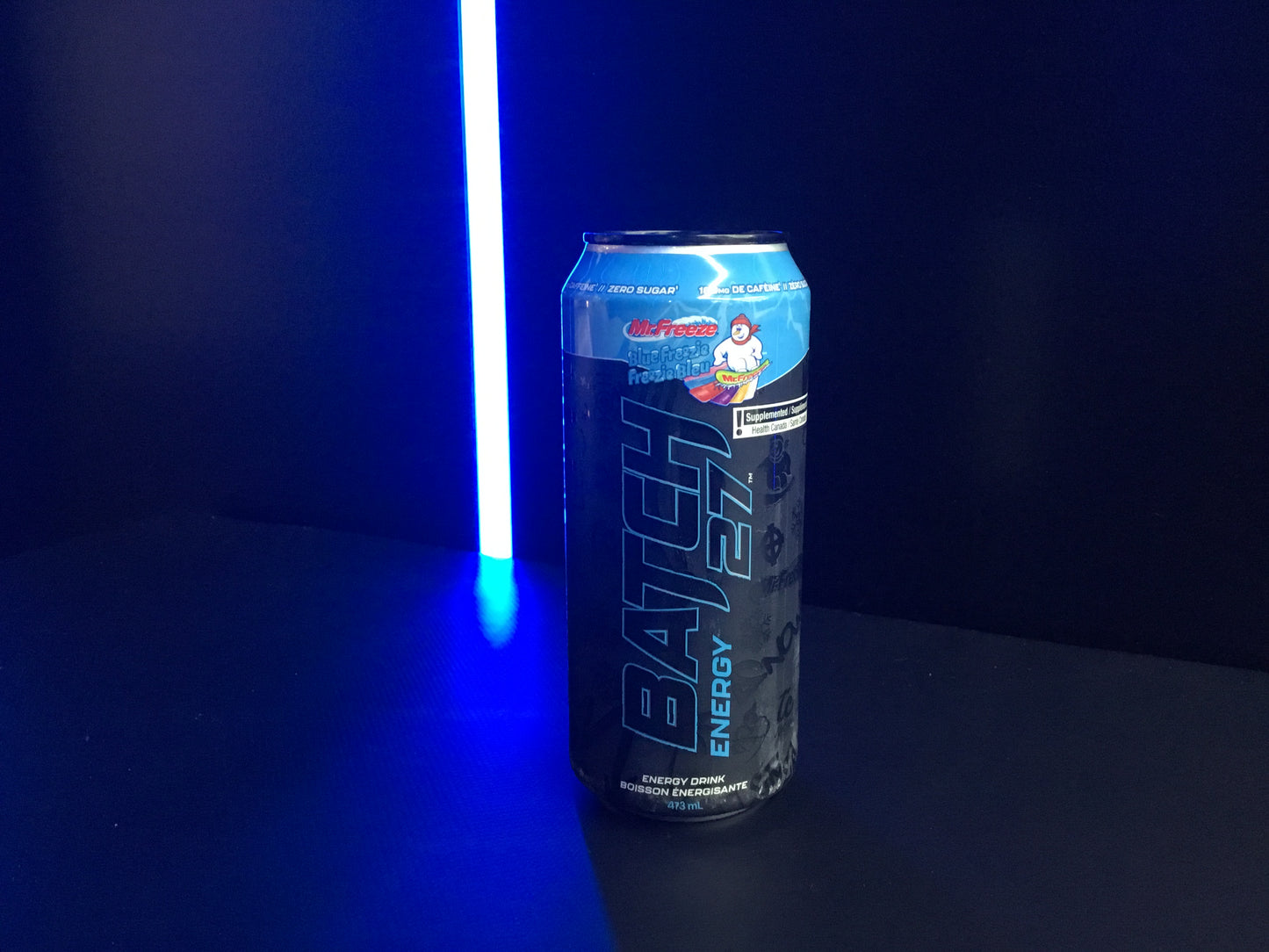 Batch 27 Energy- blue freezie 180 mg caffeine
