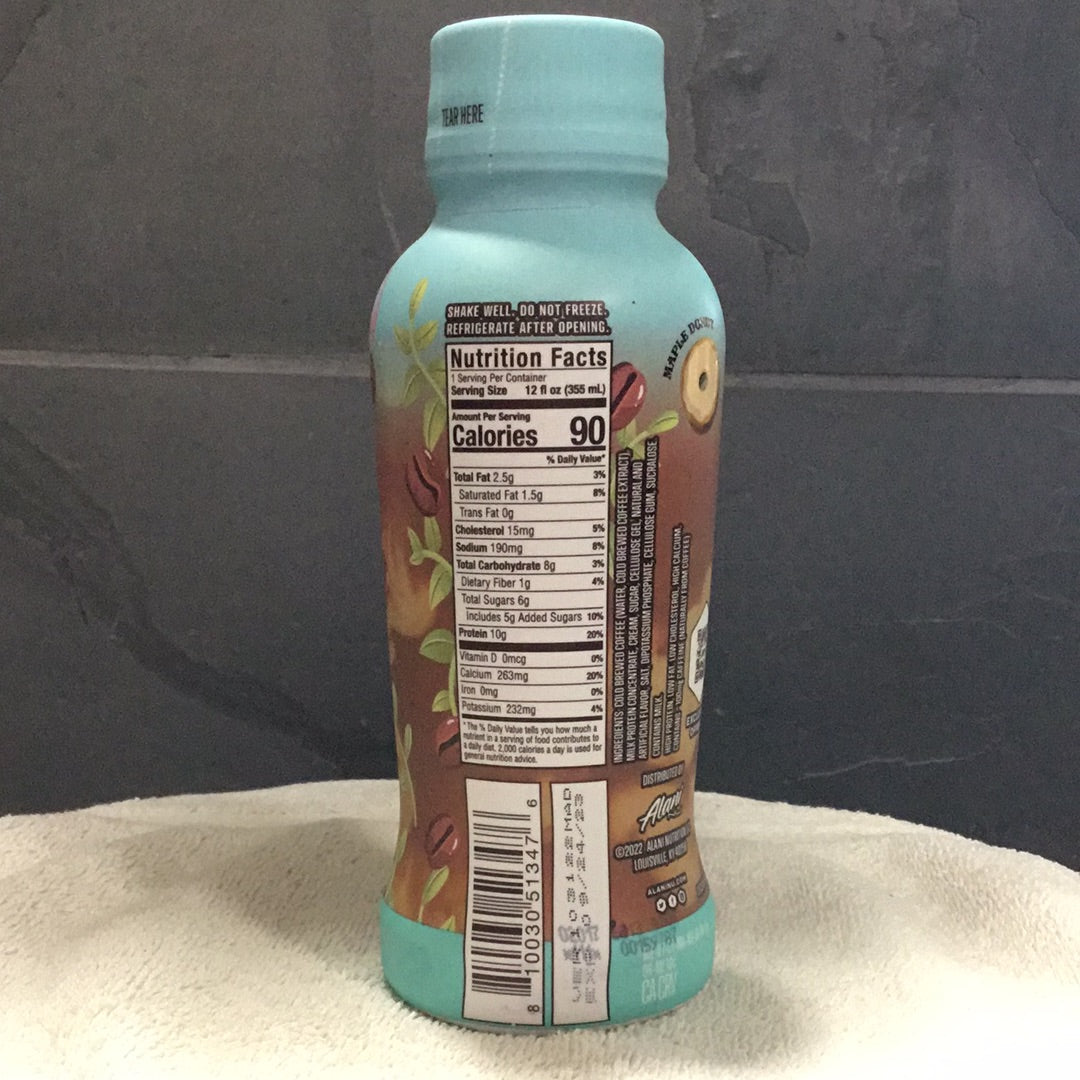 Alani Protein Coffee- Maple Donut- 10g Protein