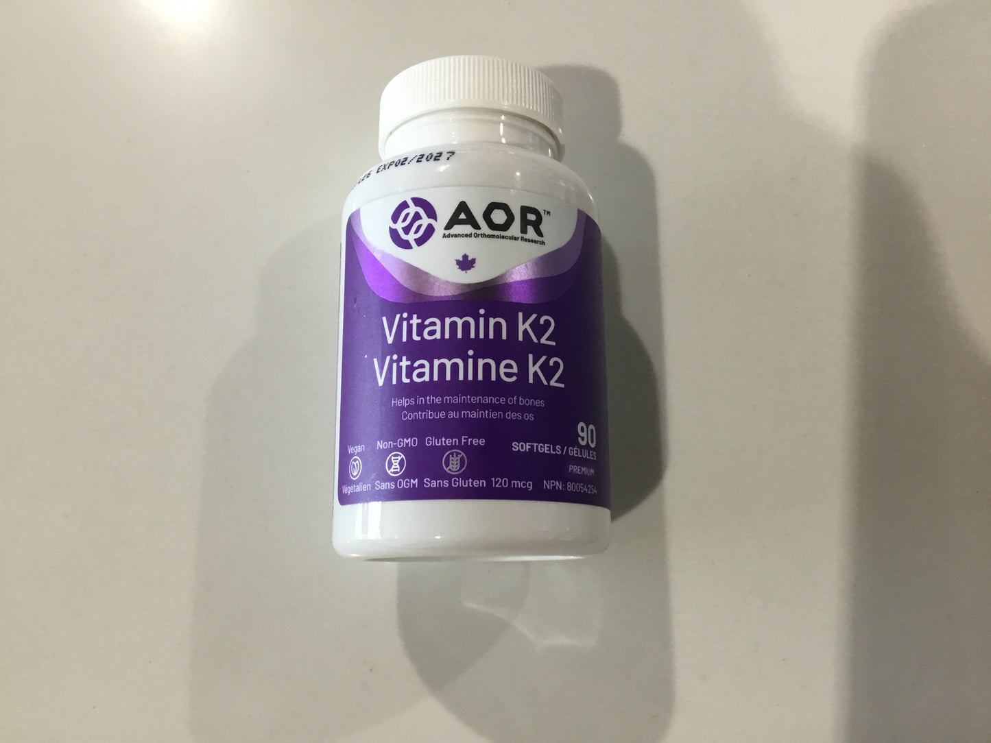 AOR - Vitamin K2 90 caps