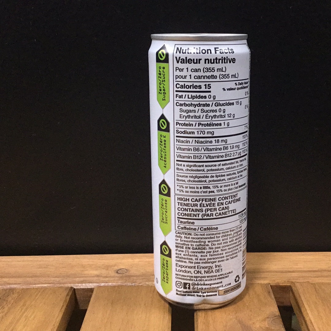 Exponent energy drink- fusion energy