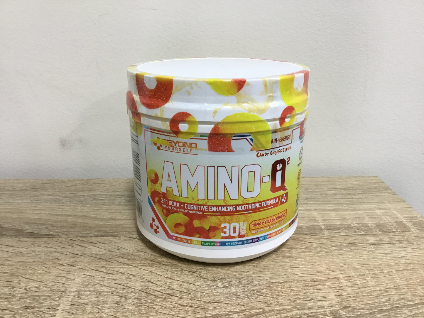 Beyond yourself Amino-Q- tangy peach ringz