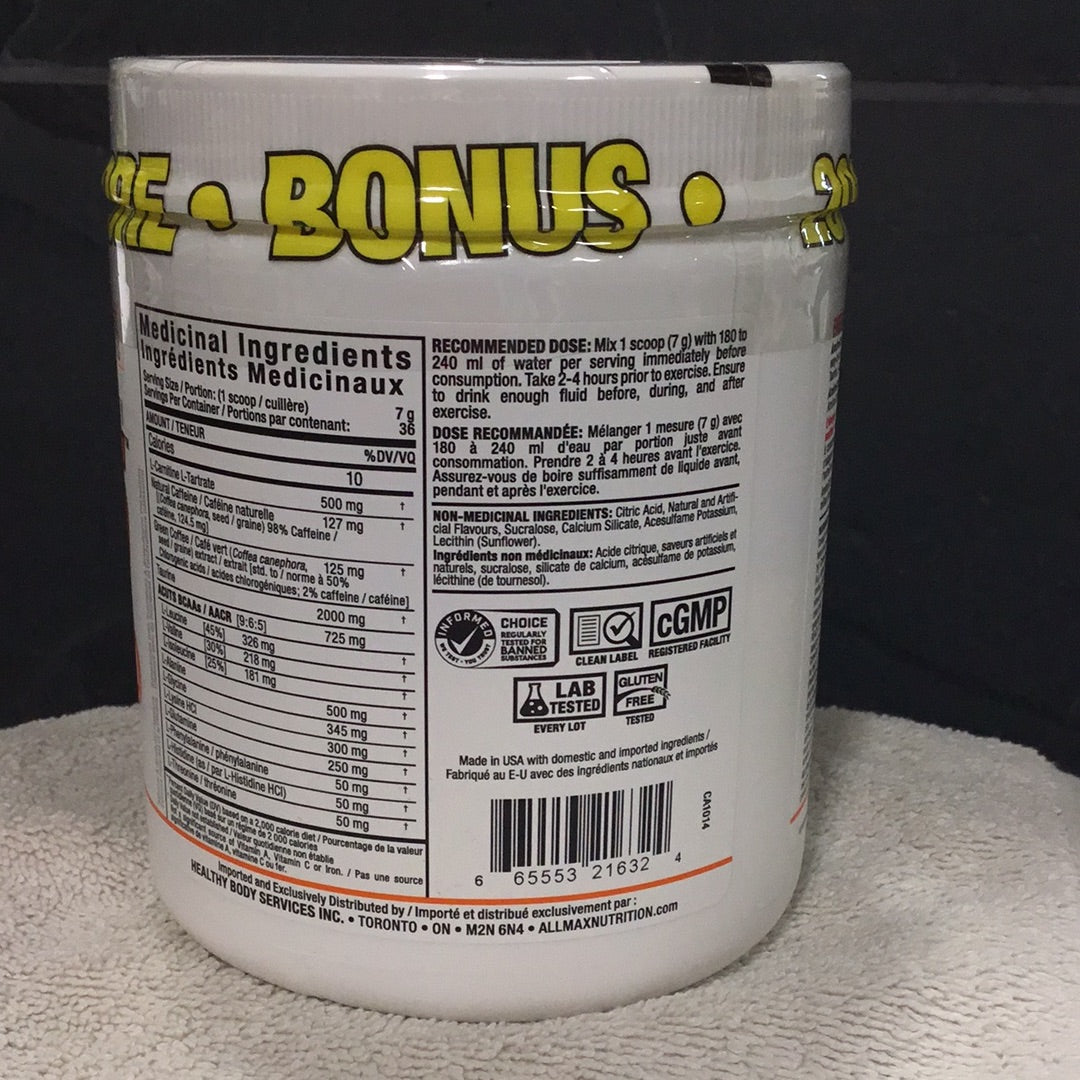 Allmax Amino Cuts- Orange- 36 Servings