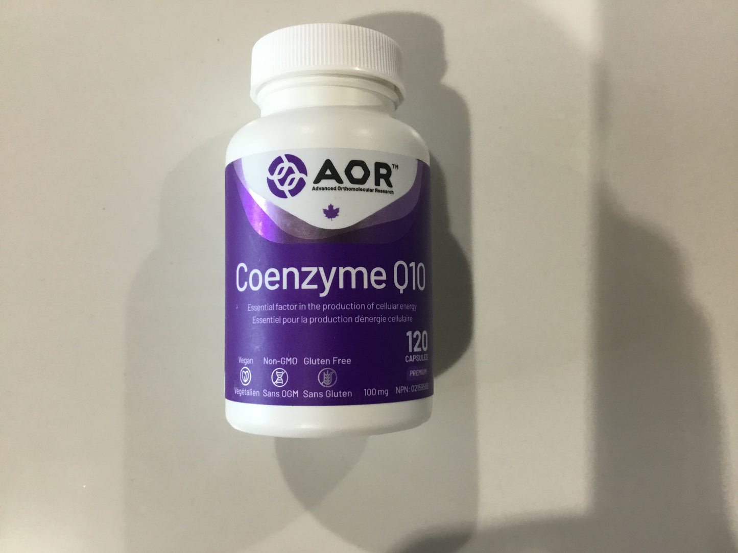 AOR- Coenzyme Q10- 120 caps