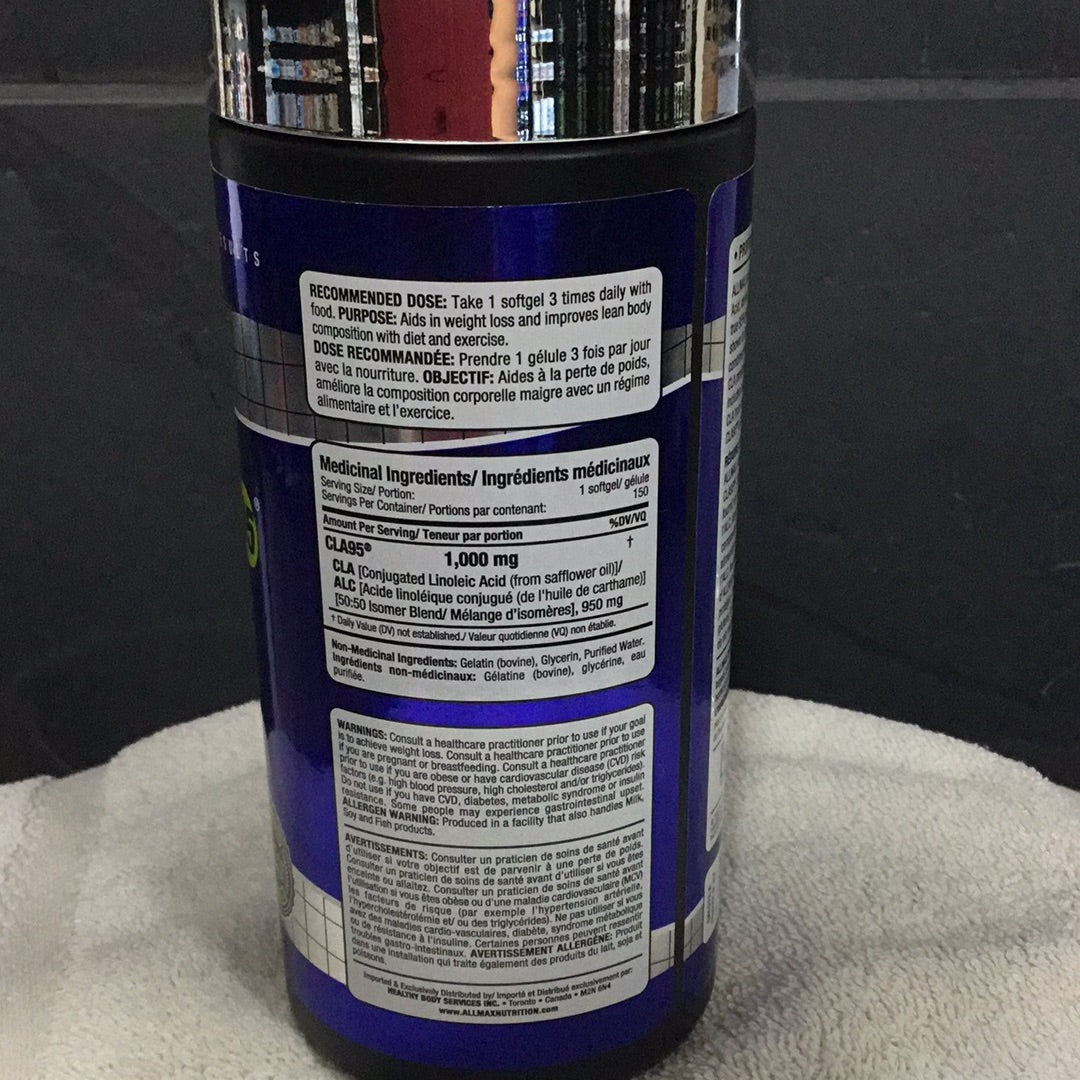 Allmax CLA- 150 Softgels