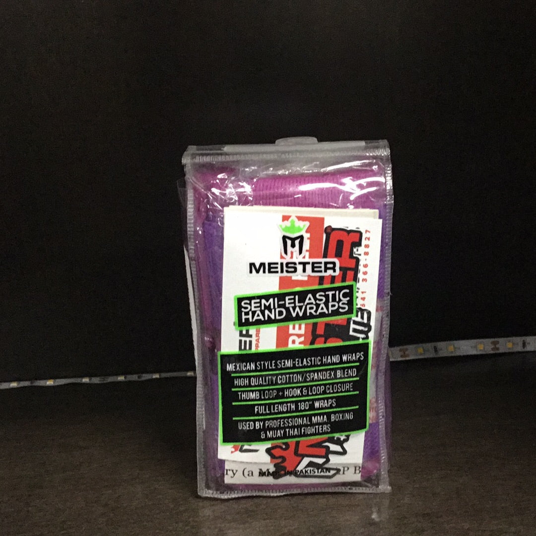 Meister Hand Wraps- Purple