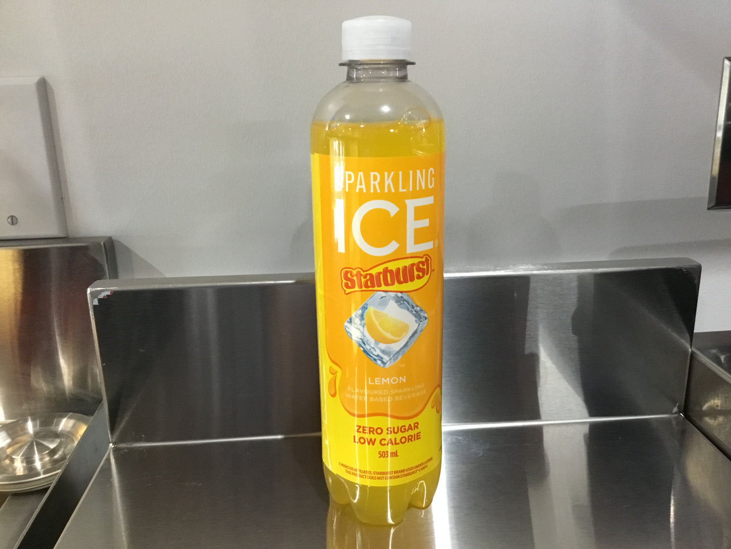 Starburst sparkling ice lemon