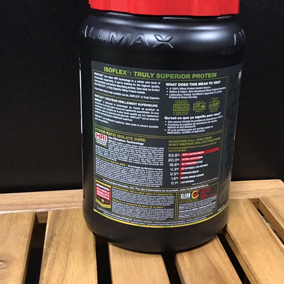 Allmax Isoflex - 2lbs- chocolate