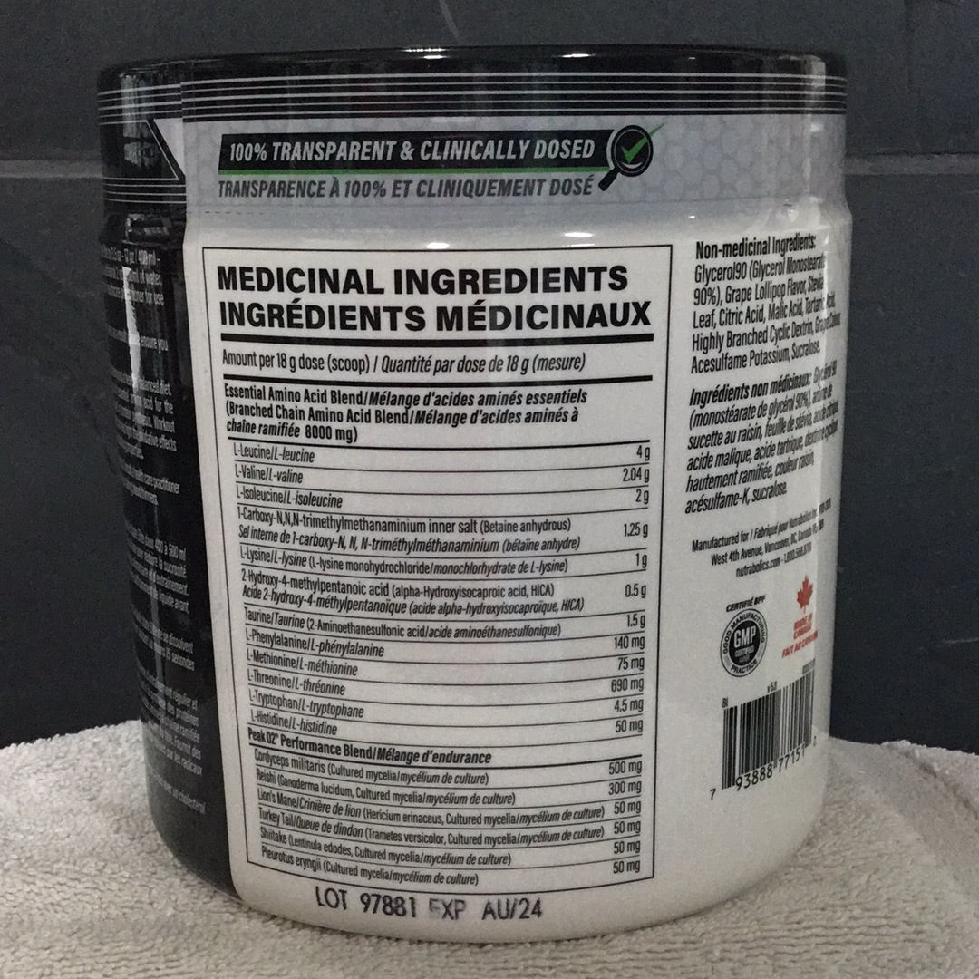 Nutrabolics Anabolic State- All-in-one EAA, BCAA, Hydration and Strength- Grape Lollipop- 21 Servings