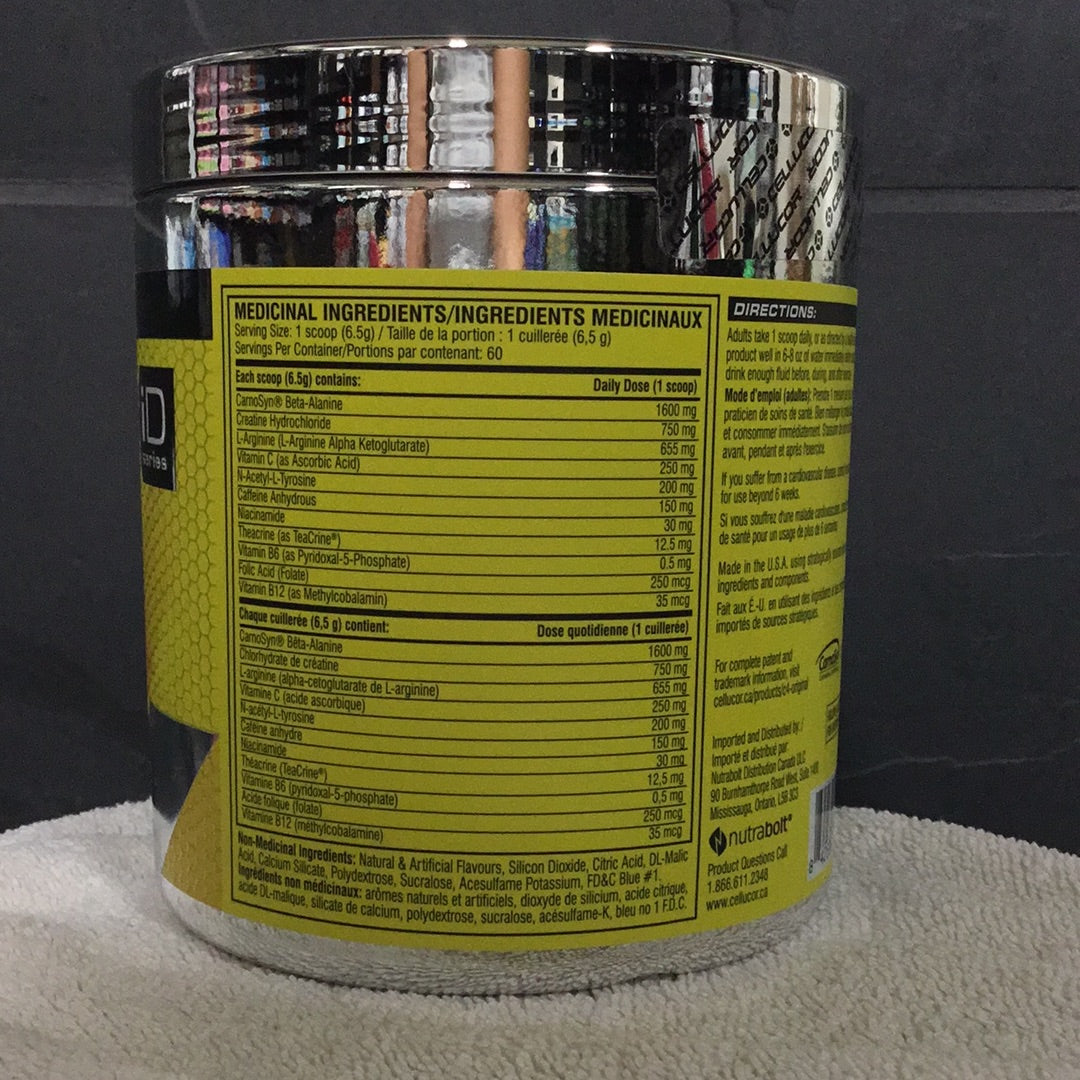 C4 Original Pre-workout- Icy Blue Razz- 60 Serving