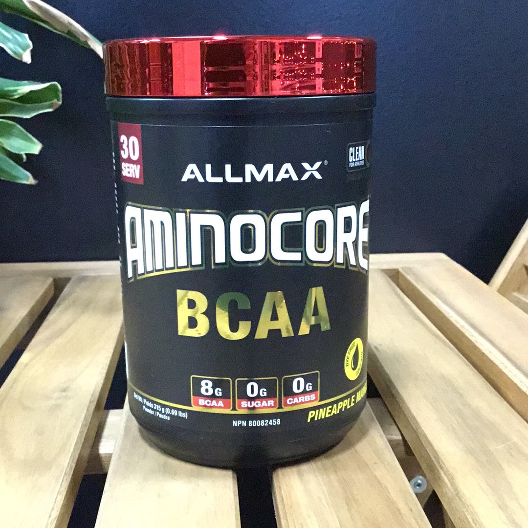 Allmax Aminocore BCAA- Pineapple Mango- 30 Servings