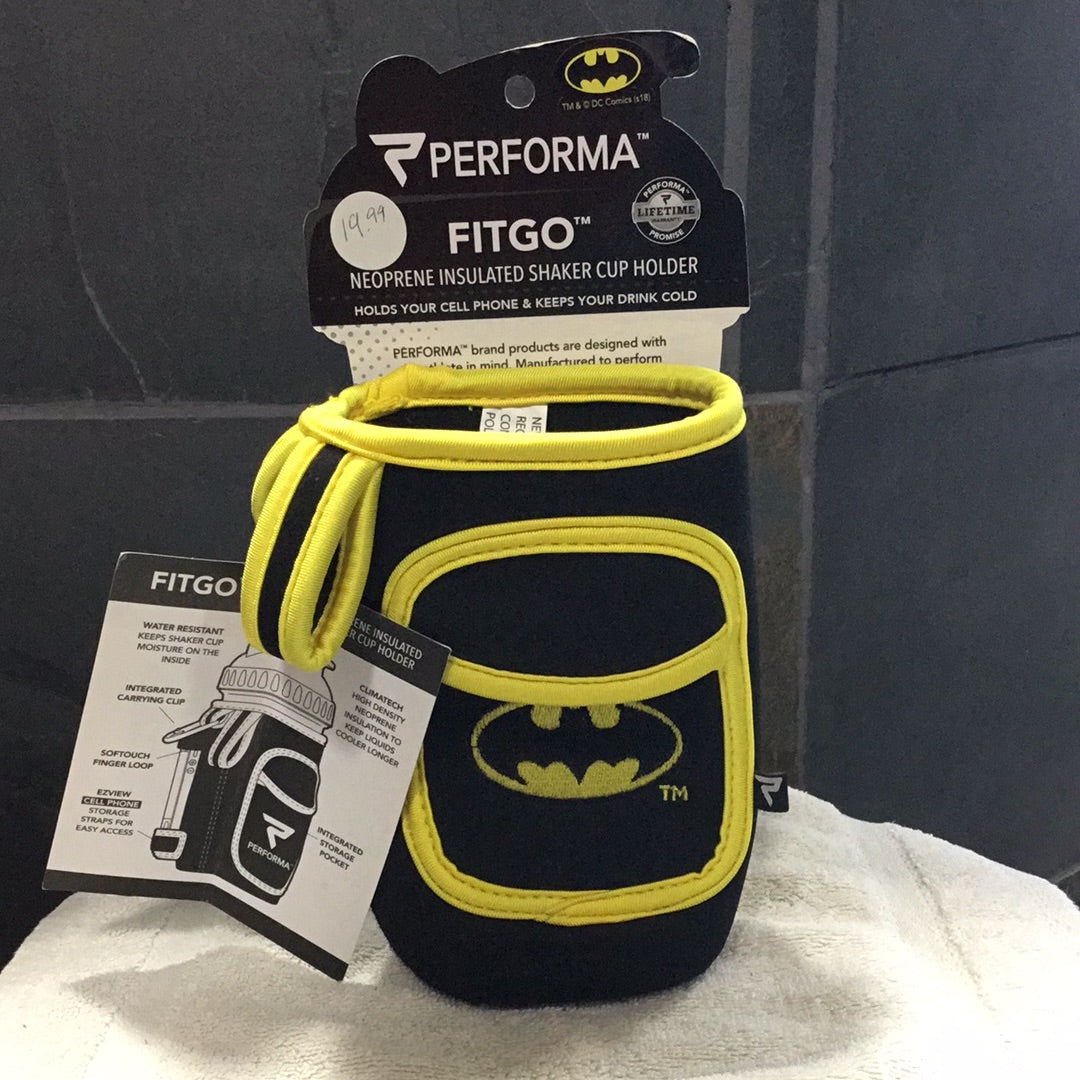 Performa Neoprene Insulated Shaker Cup Holder- Batman