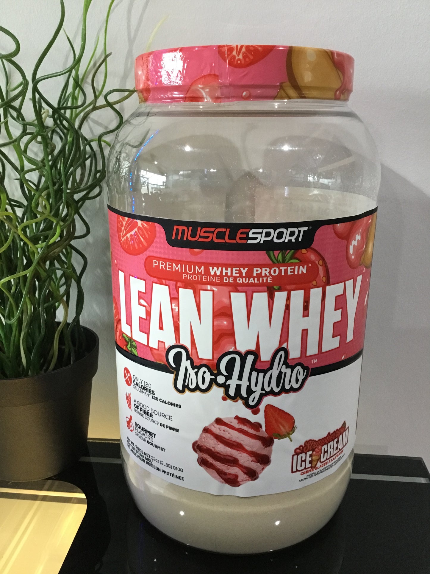Lean Whey Iso-Hydro -Strawberry Ice Cream