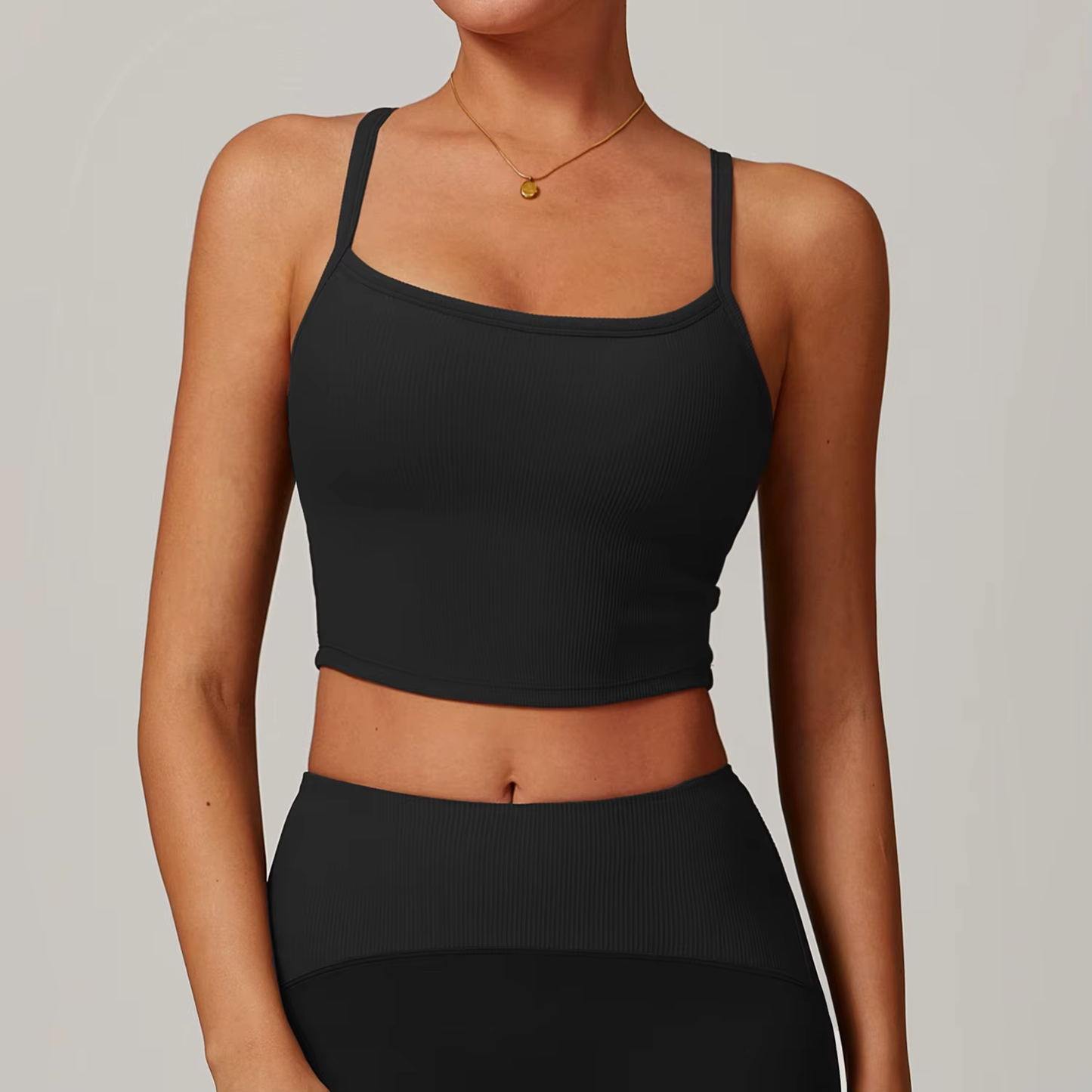 Yoga Bra Cross Back Sleeveless Tank Top