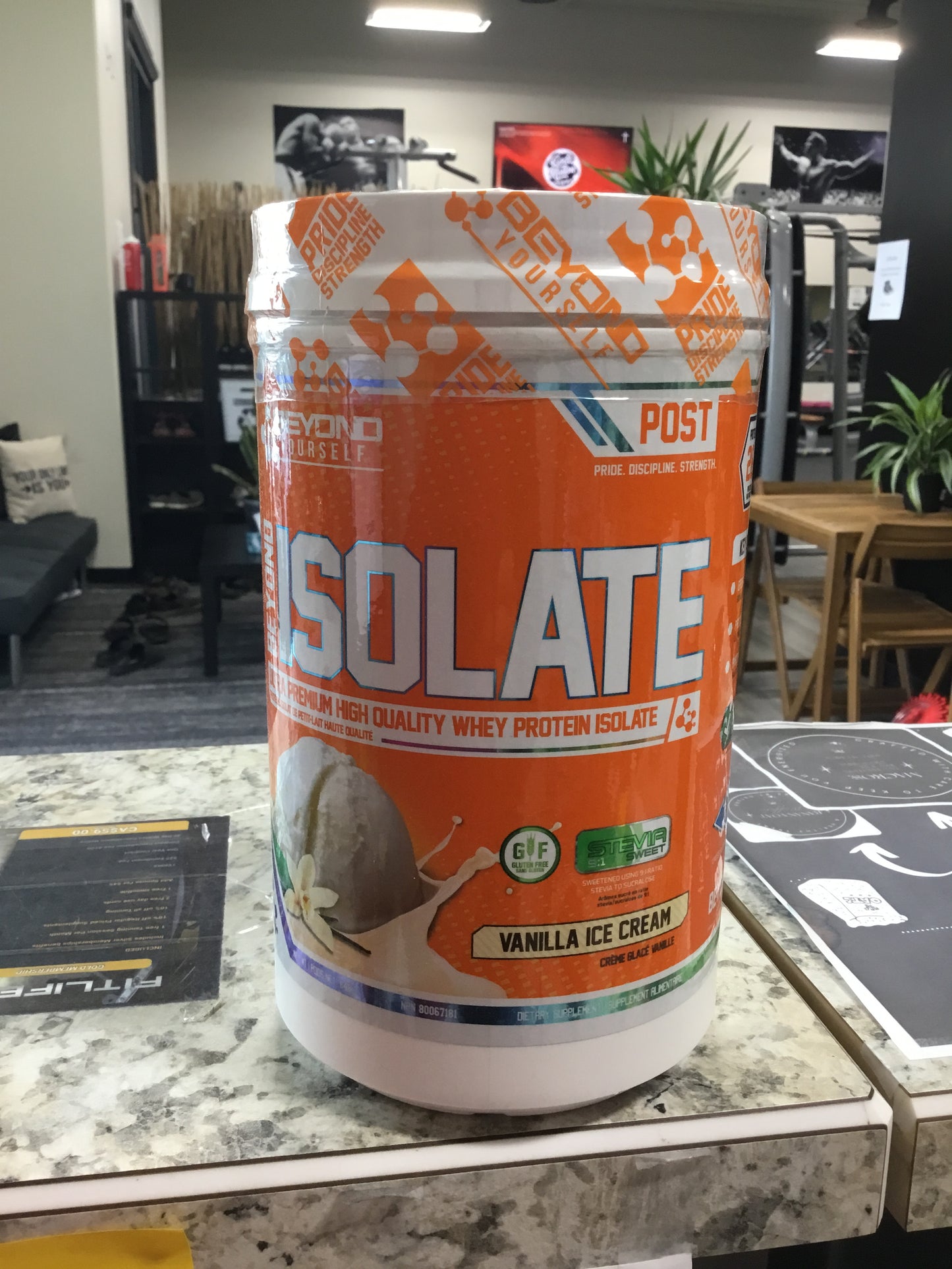 Beyond Yourself Isolate vanilla ice cream