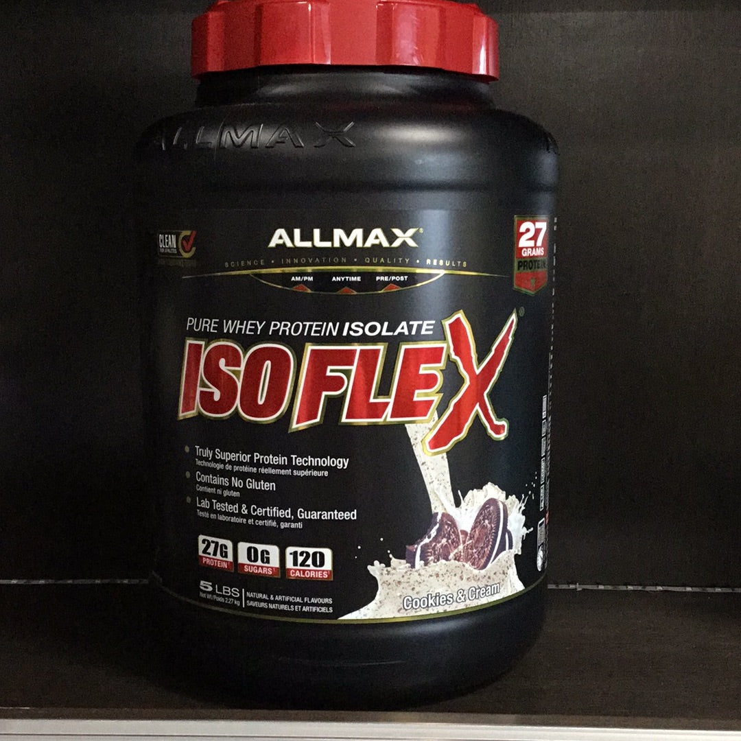 Isoflex 5lb cookies and cream protein