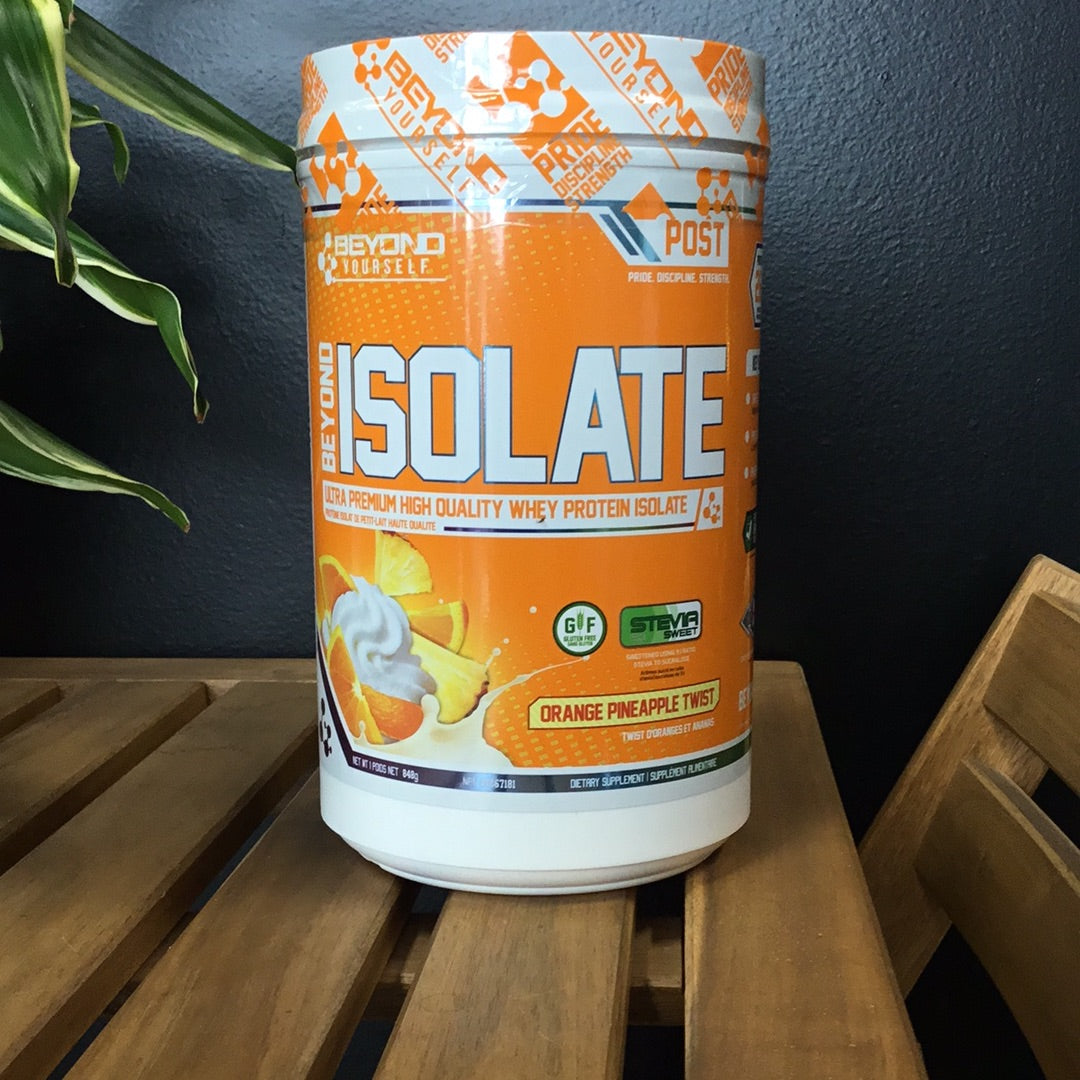 Beyond yourself ISOLATE protein-orange pineapple twist