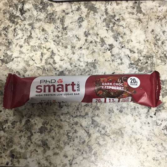 PhD smart dark choc raspberry 20g protein