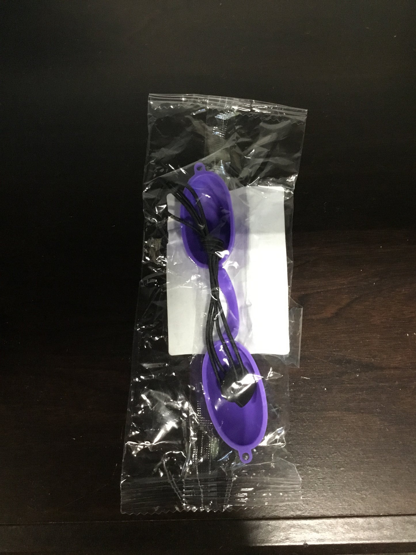 Purple Tanning Goggles