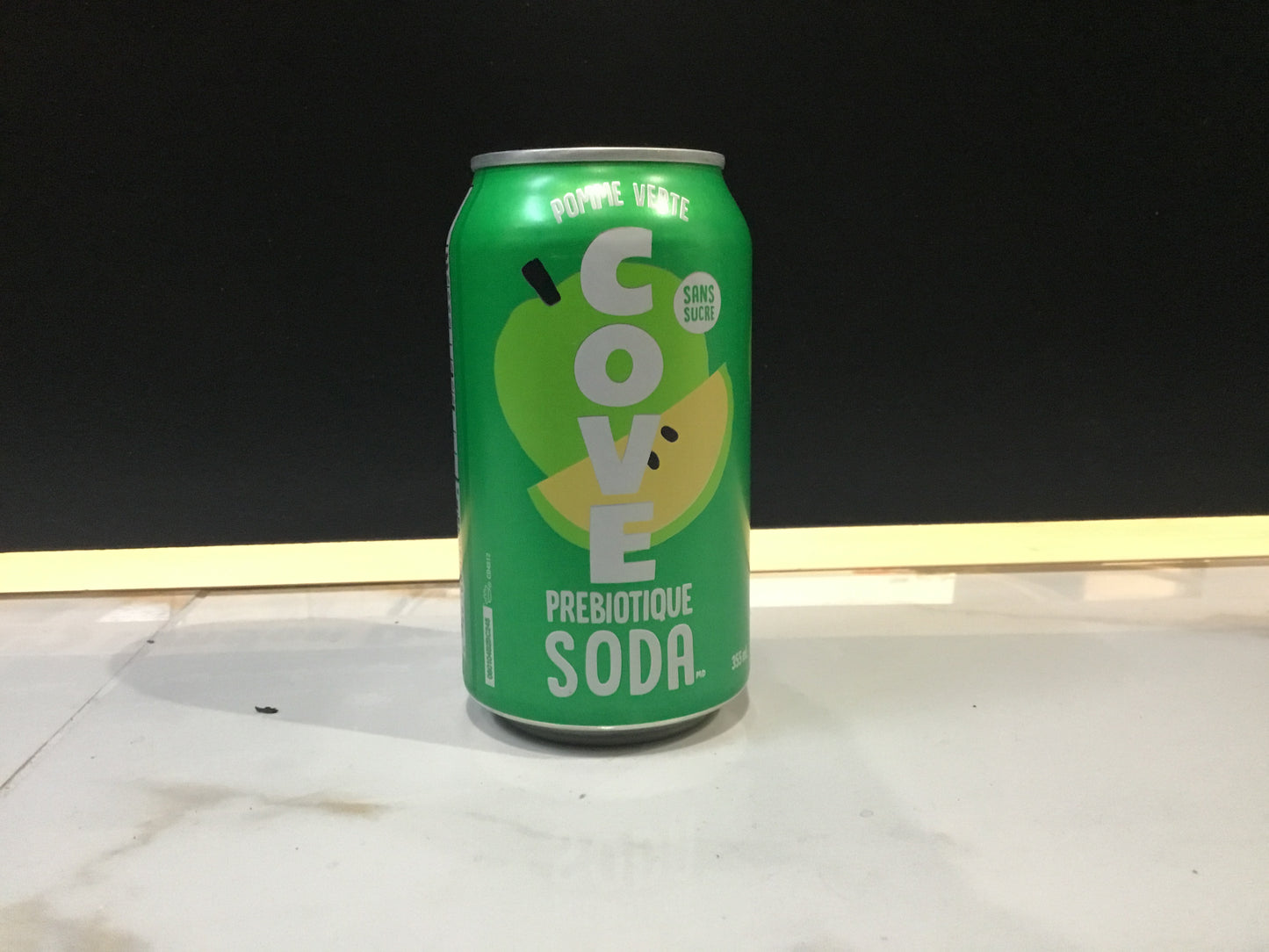 Cove green apple soda