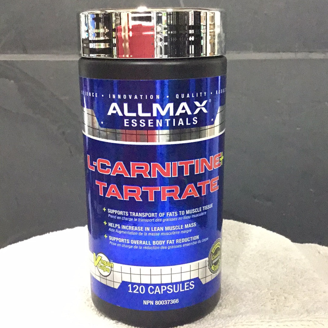 Allmax L-Carnitine+ Tartrate- 120 Capsules