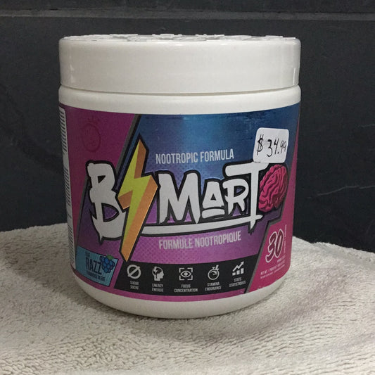 Yummy Sports BSmart- Blue Razz- 30 Servings