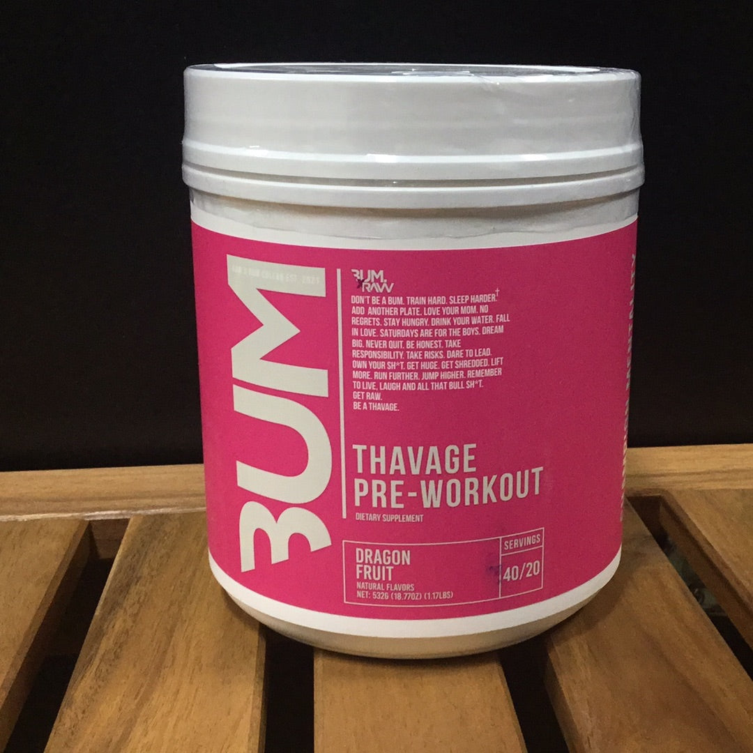 Thavage pre workout- dragon fruit- 40 servings