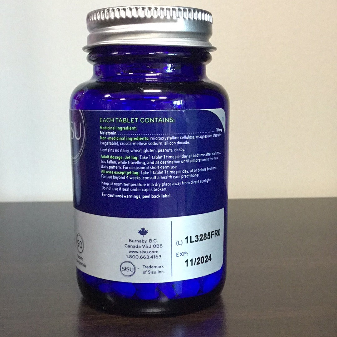 Sisu- Melatonin 10 mg- 90 Capsules