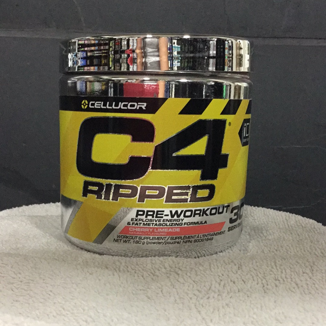 C4 Ripped Pre-workout- Cherry Limeade- 30 Servings