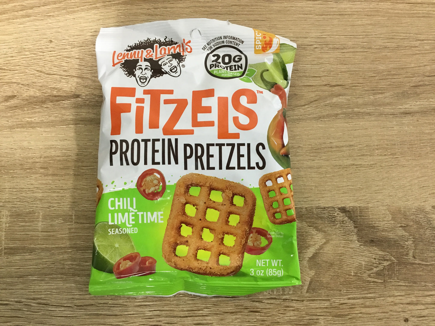 Fitzels protein pretzels Chili lime time 20g protein