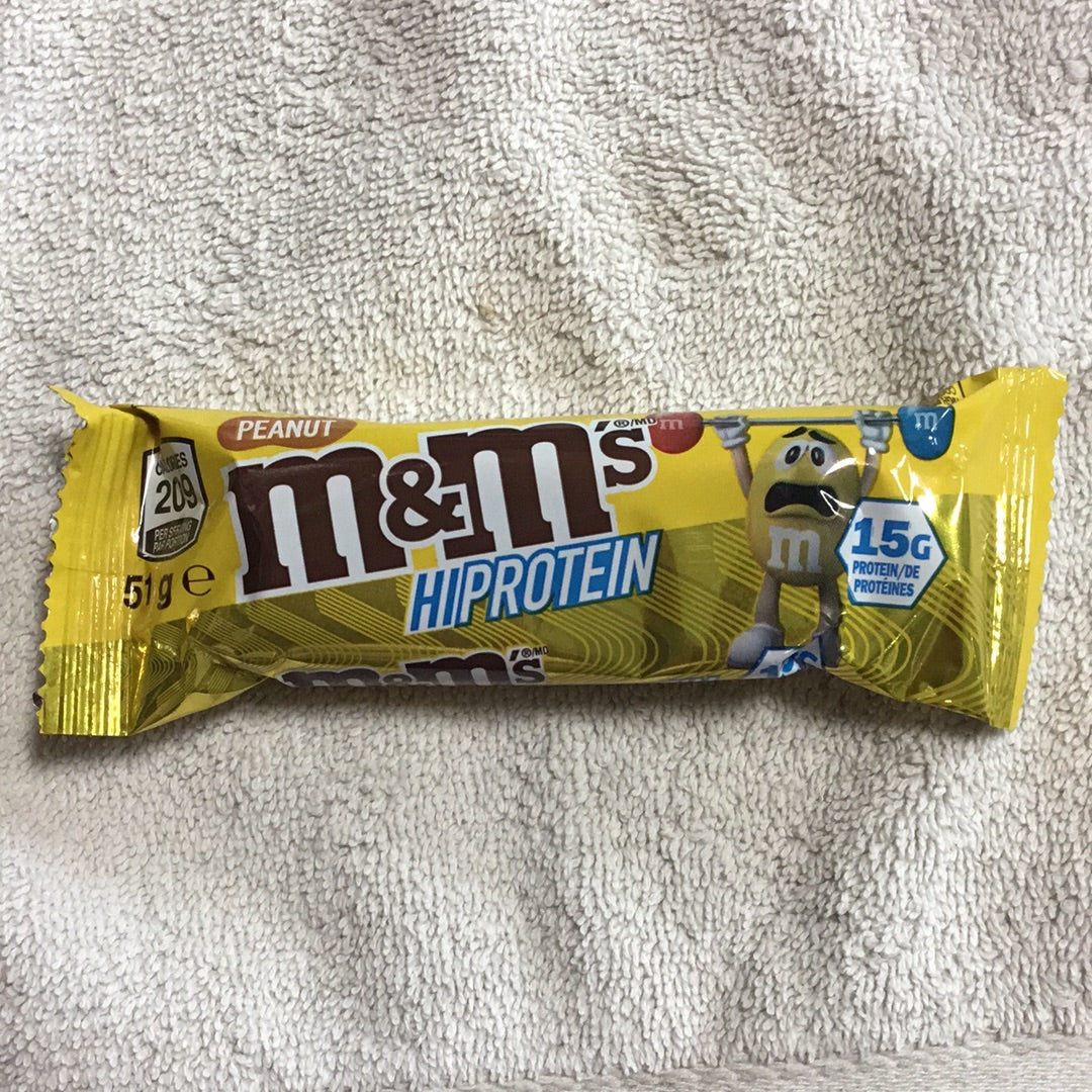 Peanut M&Ms Hi Protein bar- 15g Protein