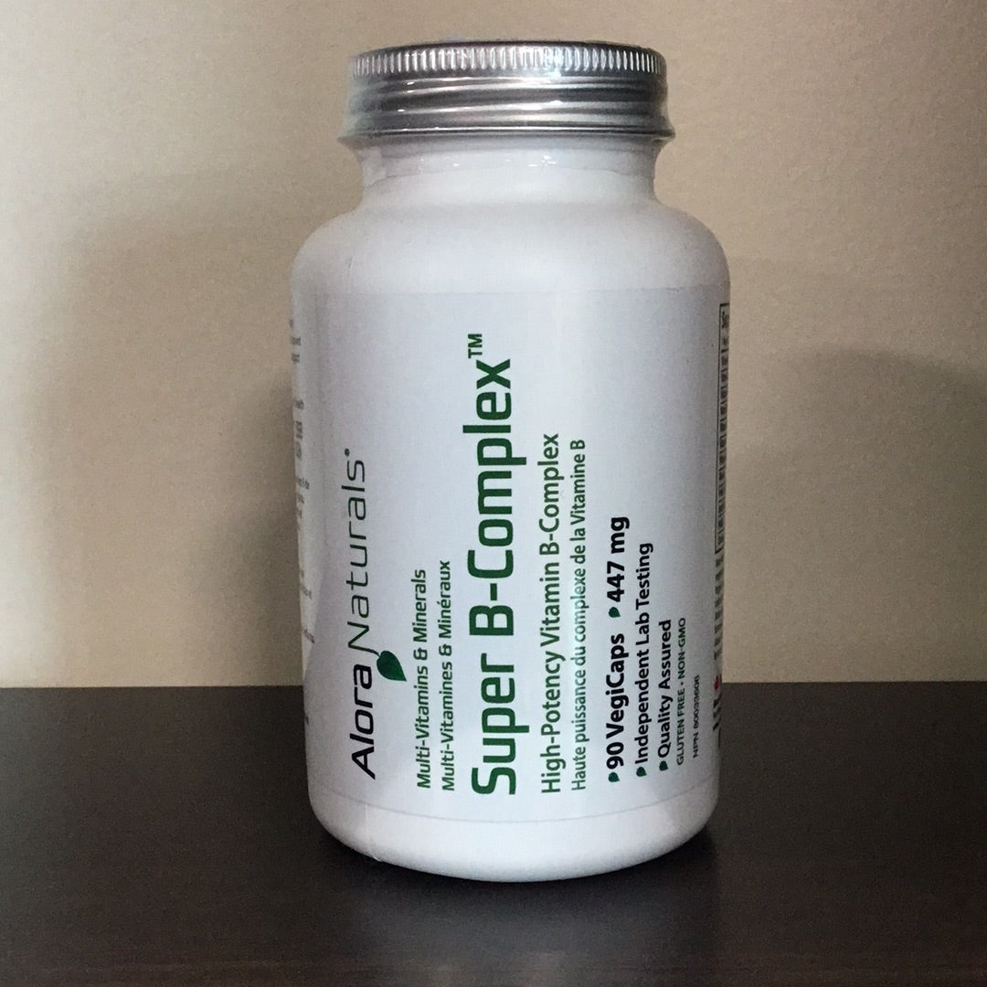 Alora Naturals- Super B- Complex- 90 VegiCaps