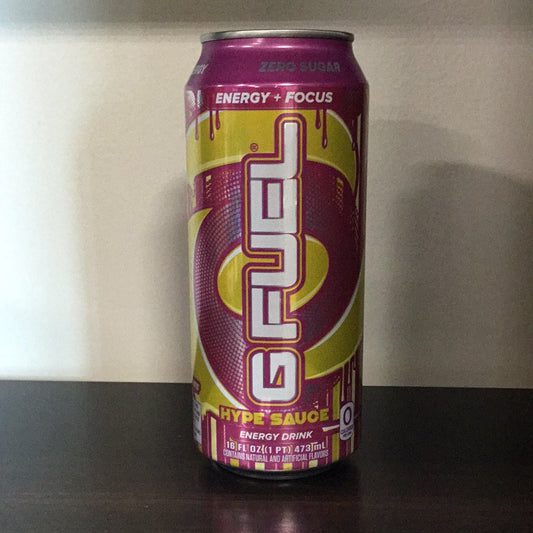 G Fuel- Zero Sugar Energy Drink- Hype Sauce- 473 ml