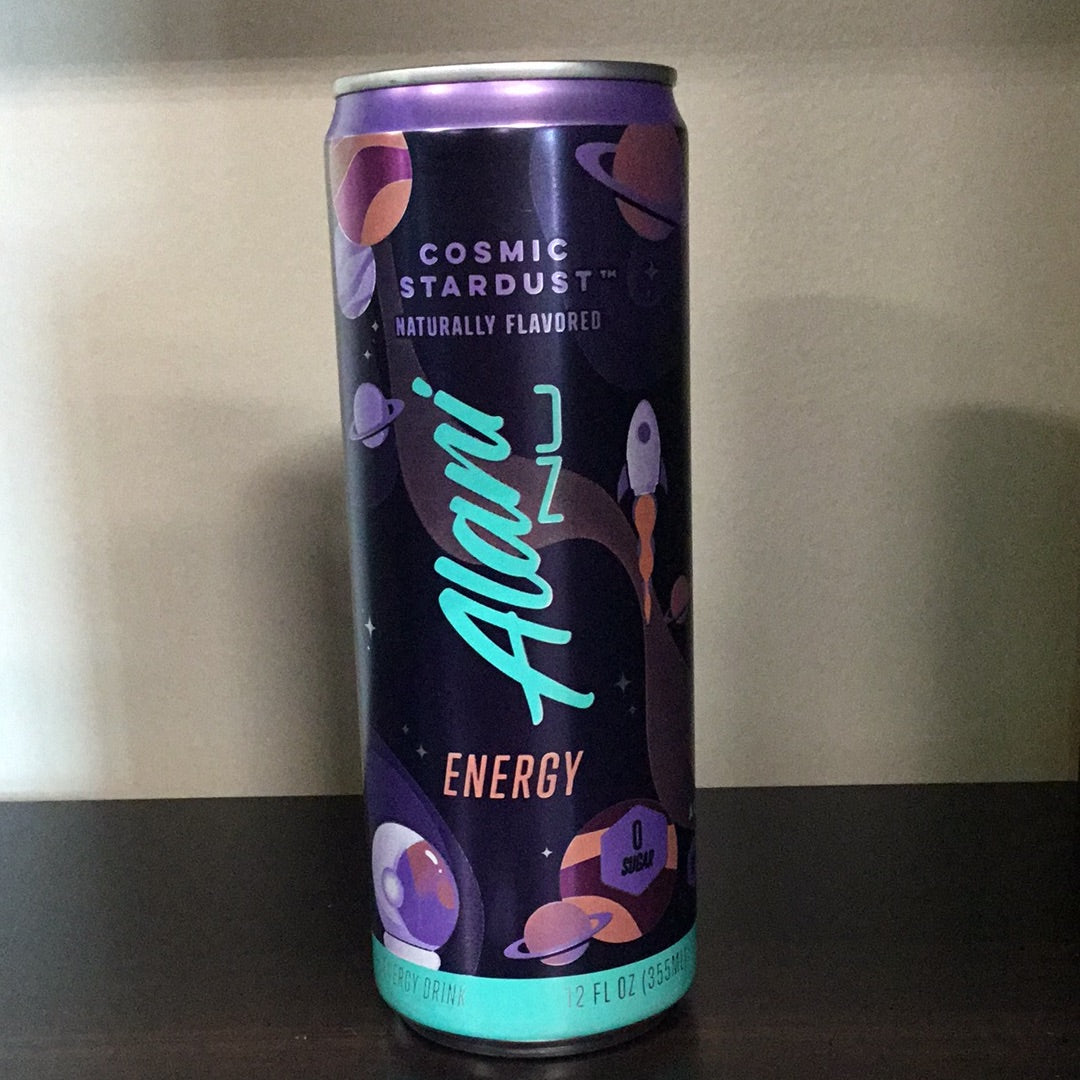 Alani Nu Energy- Cosmic Stardust- Naturally Flavored- 12 oz
