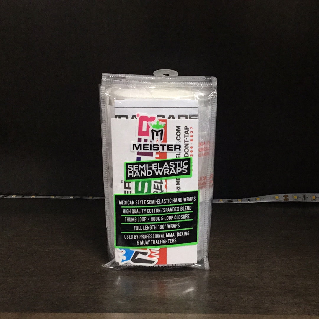 Meister Hand Wraps- white