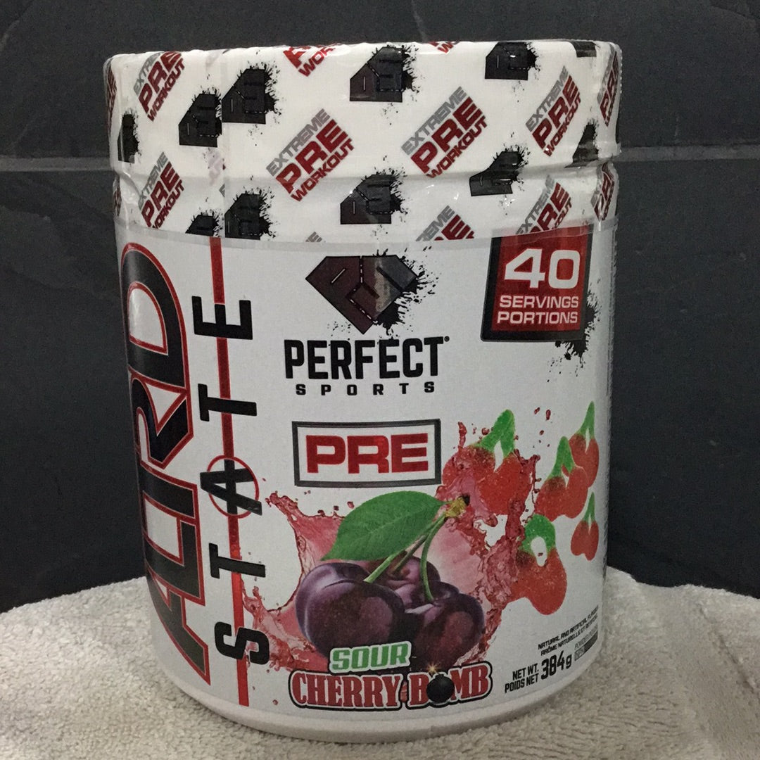 Perfect Sports ALTRD State Pre-workout- Sour Cherry bomb- 40 Servings