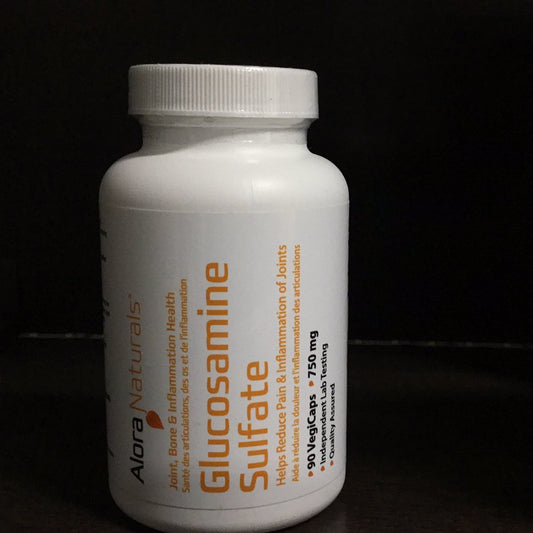 Alora Naturals Glucosamine sulphate 750mg- 90 capsules