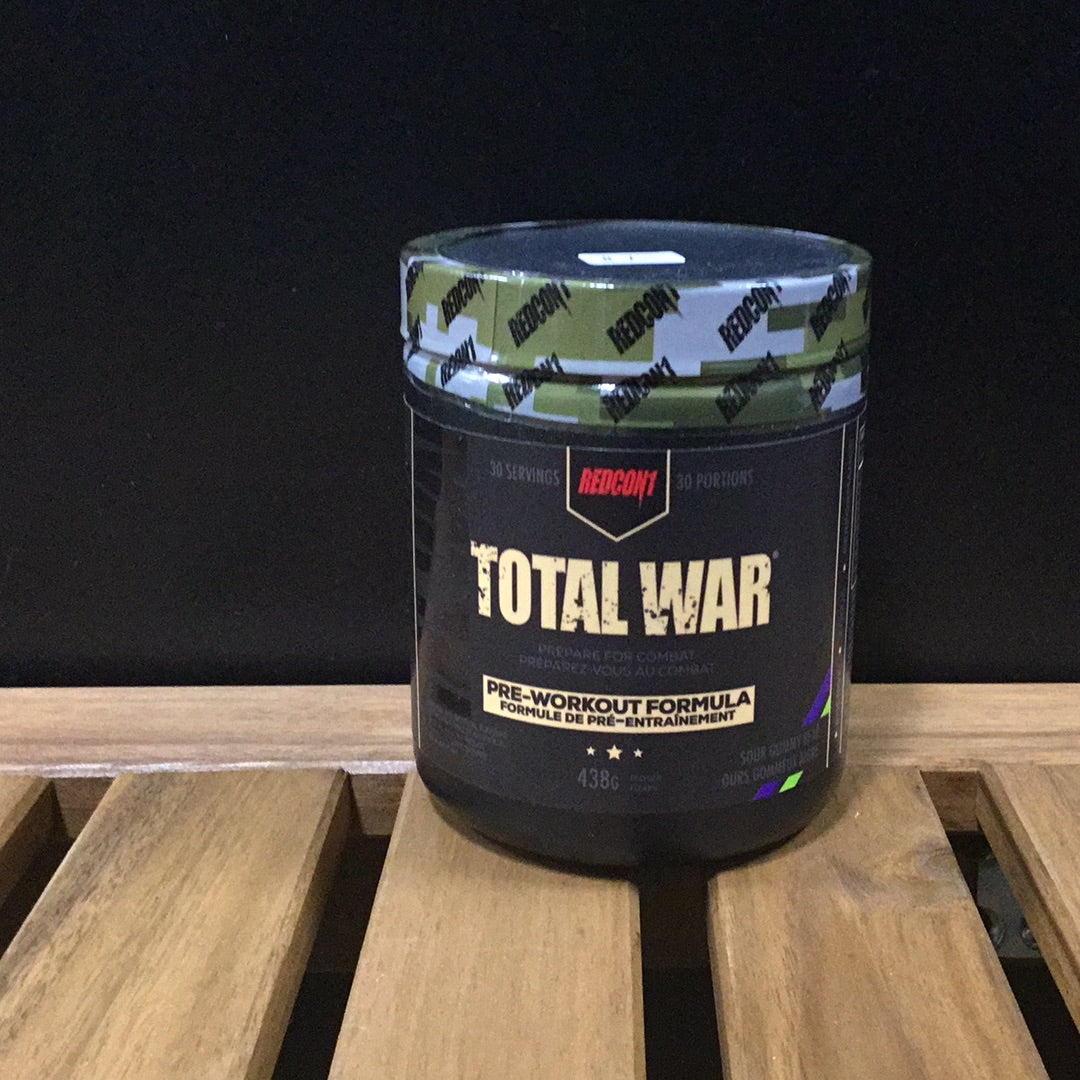 Redcon1- total war- sour gummy 30 servings