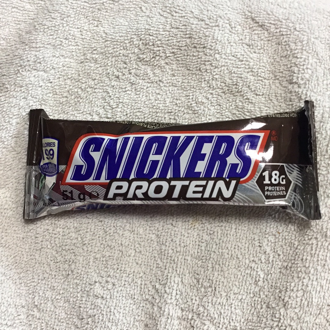 Snickers Protein Bar- 18g Protein