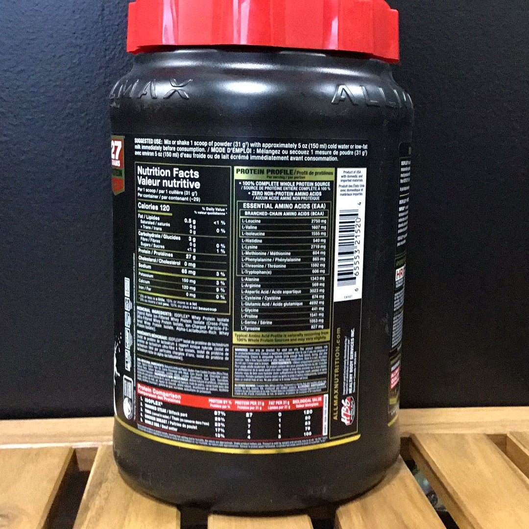 Allmax isoflex-2lbs- cookies and cream