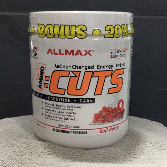 Allmax Amino Cuts- Goji Berry- 36 Servings